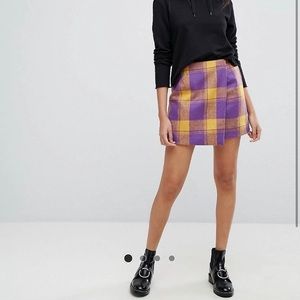 LSU game day skirt